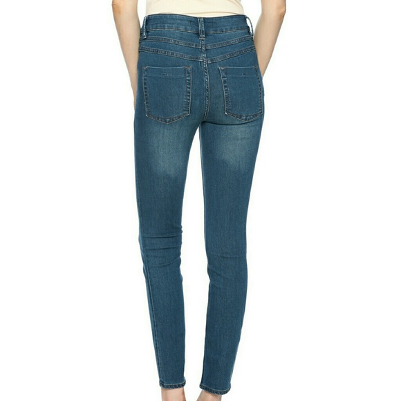 Free People High Waist Skinny Jeans - Picture 3 of 7